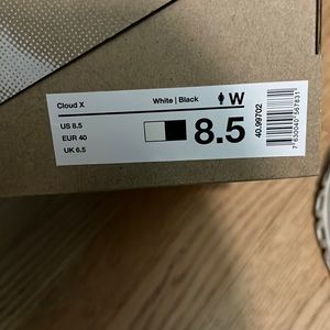 Cloud X Women’s White/Black